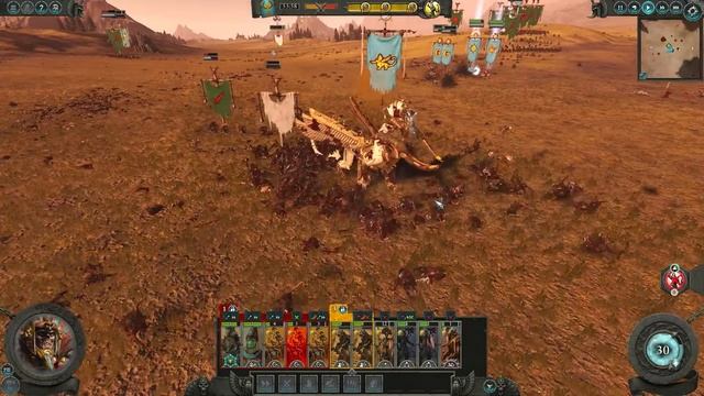 Total War: Warhammer 2 - Rise of the Tomb Kings - Vorschau zum DLC (Gameplay) смотреть онлайн