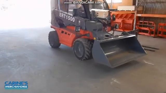 Краткий обзор на телескопический погрузчик ERT 1500. смотреть онлайн