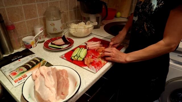 Приготовление РОЛЛОВ в домашних условиях смотреть онлайн