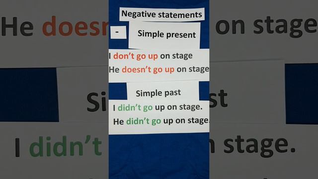 simple past negative statements and questions смотреть онлайн