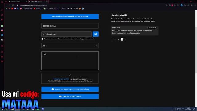 ✅COMO RECUPERAR CUENTA DE EPIC GAMES? FORTNITE *SIN CONTRASEÑA Y SIN CORREO ELECTRONICO* 2024 смотреть онлайн