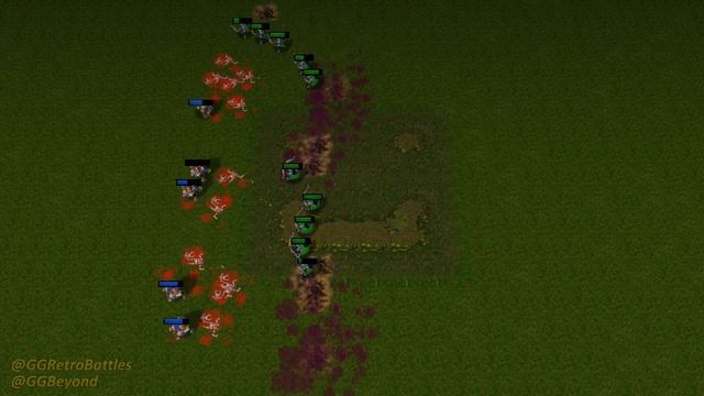 16 Mortar Teams vs 24 Archers - Same Food - WarCraft III Retro Battles смотреть онлайн