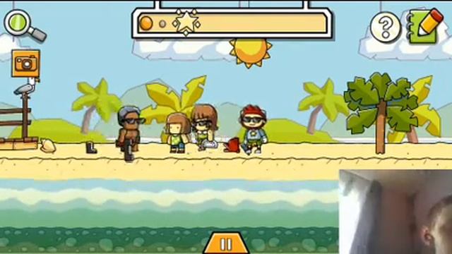 играем в Scribblenauts Remix - прикалываемся))) смотреть онлайн