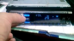 ремонт автомагнитолы sony cdx-gt620u