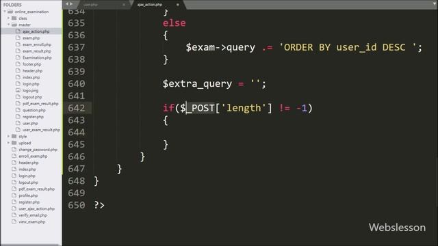 25 - Load Register User Data at Admin Side - Online Examination System in PHP смотреть онлайн