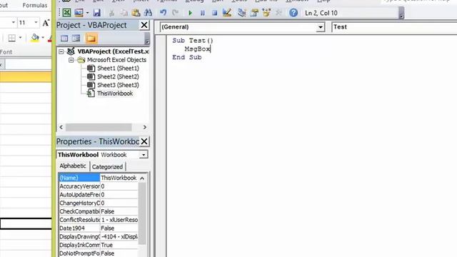 Microsoft Excel Macro How to display popup message in message box смотреть онлайн