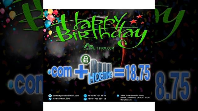Madina Web Host Birthday offer up to 30% - 75% - 16th Nov to 31th December 2018 смотреть онлайн