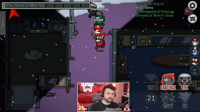 Among Us but the Redrum Impostors are UNSTOPPABLE | Among Us Mods w/ Friends смотреть онлайн