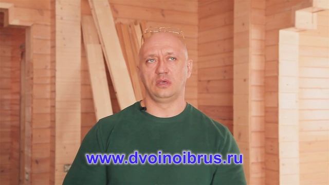 Строим дом из двойного бруса, выпуск 6. Какой утеплитель используется? смотреть онлайн