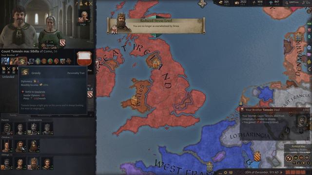 Let's play Crusader Kings 3 - The Chieftain of Breifne and the Struggle for Ireland - #30 смотреть онлайн