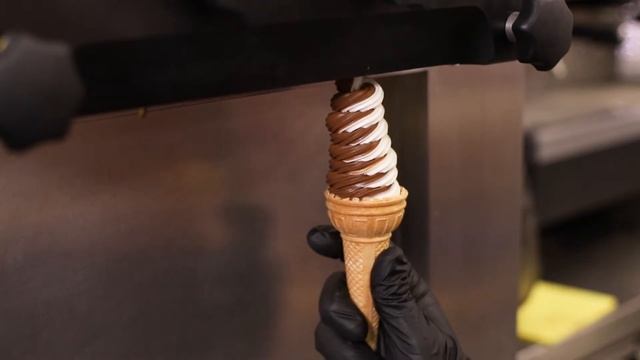 Мороженое спиралька