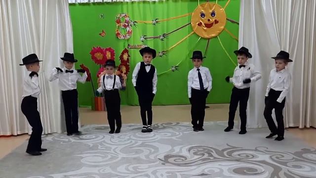 танец со шляпами "Джентльменов" смотреть онлайн