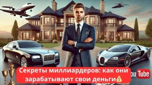 Секреты миллиардеров: как они зарабатывают свои деньги