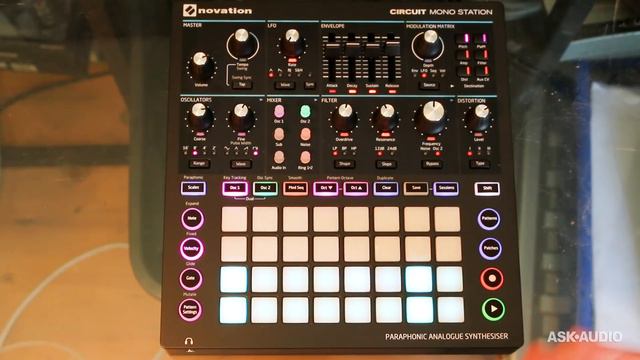 Novation Circuit Mono Station review смотреть онлайн