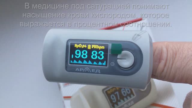 Пульсоксиметр для дома Армед YX301 - краткий обзор смотреть онлайн