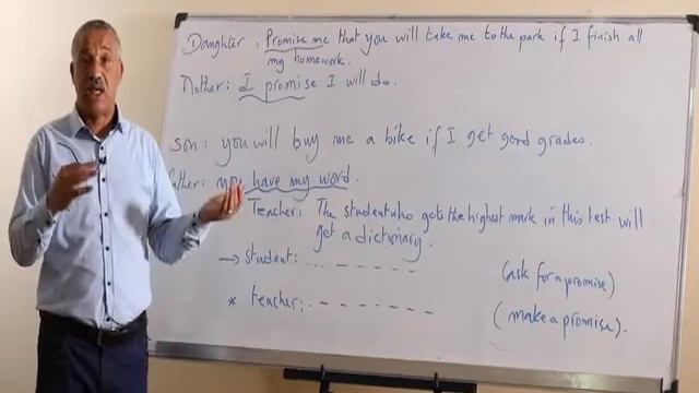 1 BAC English - Functional Pratice : Asking For And Making Promises - 2020 смотреть онлайн
