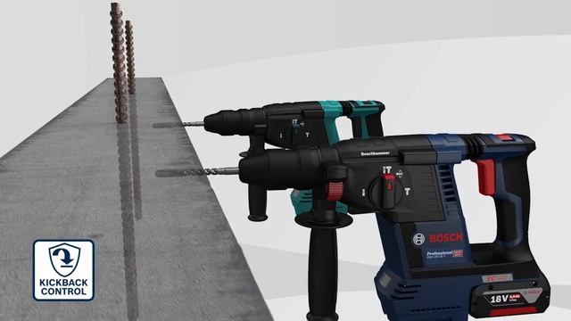 Bosch Akku-Bohrhammer GBH 18V-26 & GBH 18V-26 F Professional смотреть онлайн
