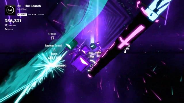 [Beat Saber] NF - The Search [EXPERT+] смотреть онлайн