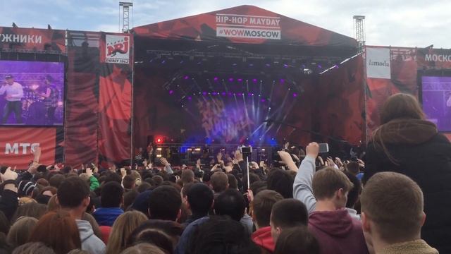 SERYOGA - King Ring #HIPHOPMAYDAY @ ЛУЖНИКИ 2k15 смотреть онлайн