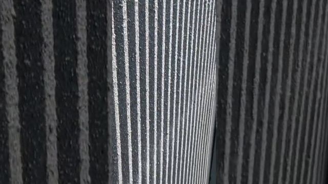 Панели ограждения (заборы) с готовыми фасадами из графического бетона