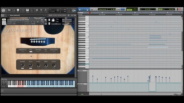 Guitarmonics // Kontakt // Walkthrough смотреть онлайн