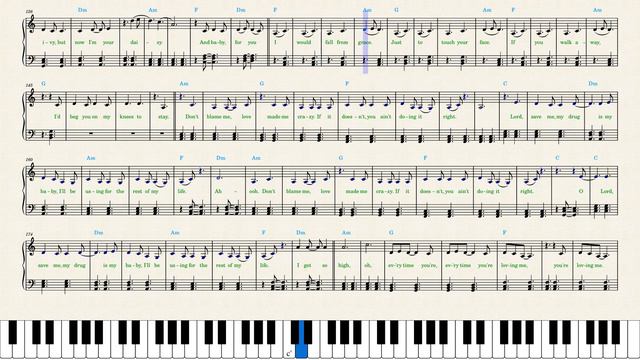 Taylor Swift — Don't Blame Me (Piano Sheet Music) смотреть онлайн