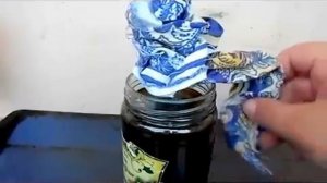 Травление клинка в хлорном железе