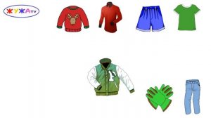 Что носят мальчики. Учим одежду и обувь. Картинки для малышей/What to wear boys