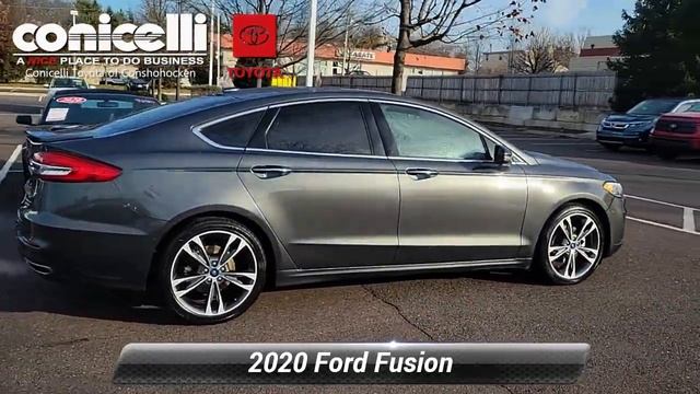 Used 2020 Ford Fusion Titanium, Conshohocken, PA TR23859 смотреть онлайн