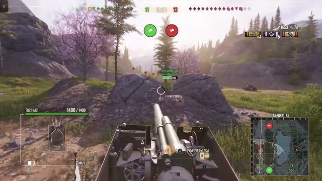 World of Tanks modern armor лучшая арта т92 смотреть онлайн