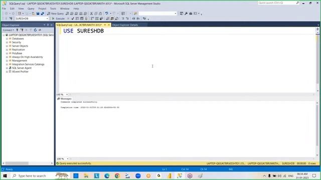 SQL SERVER tutorials by Mr. Suresh Vadde Sir смотреть онлайн
