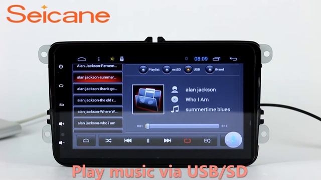 In dash radio dvd player audio system for 2003-2012 VW Volkswagen Passat Golf Jetta with TV смотреть онлайн