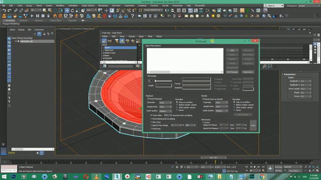 3DS Max Speaker Pump in using Audio tutorial смотреть онлайн