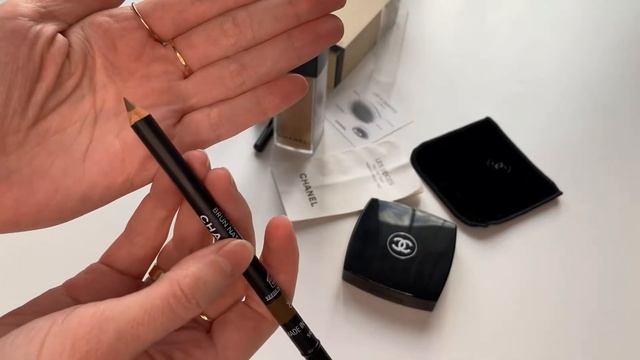 Распаковка косметики CHANEL! Флюид Тинт Ies Beiges | Тени Ies 4 Ombres 308 | Kарандаш для бровей 30