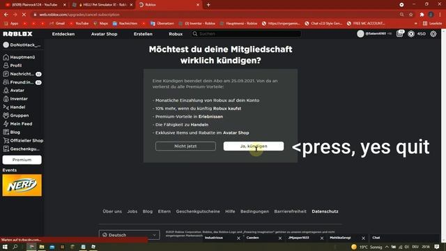 How To Quit Roblox Premium (PC 2021) смотреть онлайн