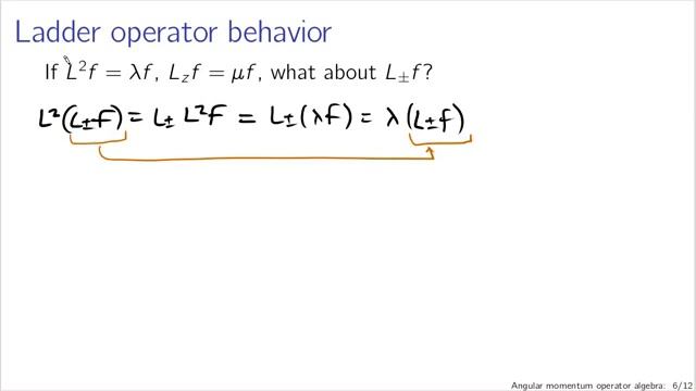Angular momentum operator algebra смотреть онлайн