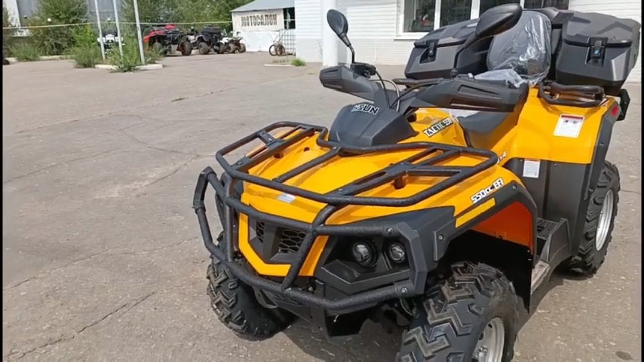 КВАДРОЦИКЛ HISUN TACTIC 550 самый подробный обзор смотреть онлайн