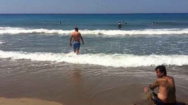 Patara Beach, Turkish Riviera, Turkey - What it's like near the water on the beach смотреть онлайн