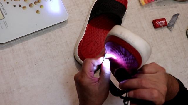 Тестирование тапок фимы Crocs