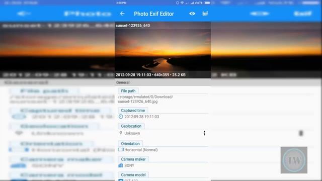 How to remove or modify EXIF data of photos on Android смотреть онлайн