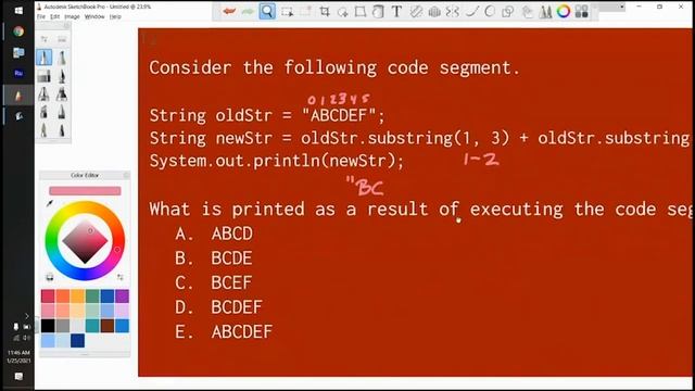 String Methods Java - AP Computer Science A смотреть онлайн