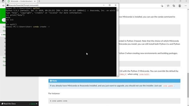Instala miniconda y jupyter en Windows 10 смотреть онлайн