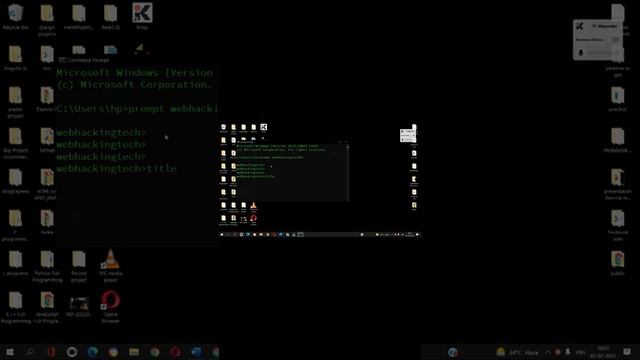 How To Change Command Prompt Title and Prompt Name | cmd tricks #programlearners смотреть онлайн