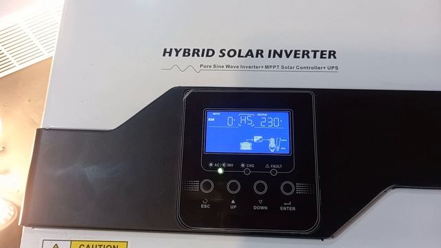 Fivestar HYBRID Inverter Test ERROR 09