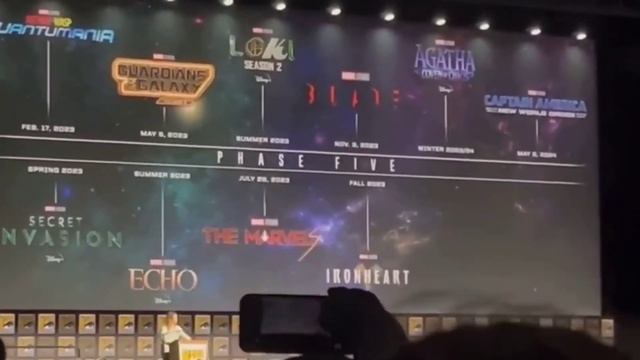 The Multiverse Saga - Marvel Studio Announced Phase V & Vi #CCSD смотреть онлайн