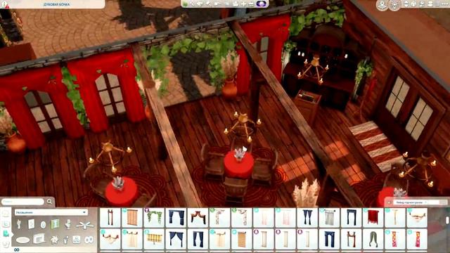 Ресторан-винодельня | The Sims 4 | Симс 4 Строительство | NoCC