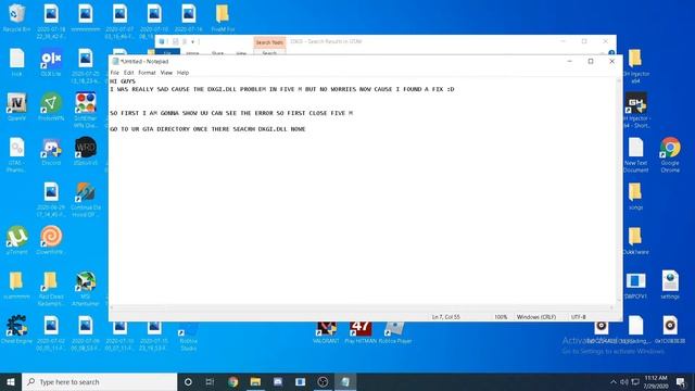 FIVEM GTAV DXGI.DLL FIX WORKS 2020. смотреть онлайн