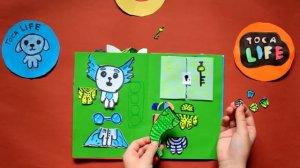Игровая книга своими руками. «Toca Boca Life».