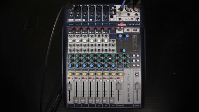 Soundcraft Signature 10 - Mixing Desk Basic Set Up смотреть онлайн