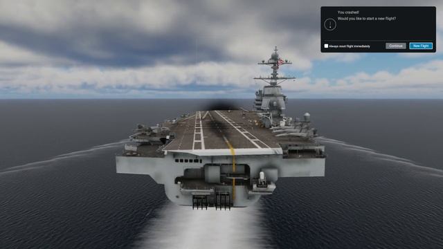 F -14 tomcat crashes on US aircraft carrier | X-Plane 12 смотреть онлайн